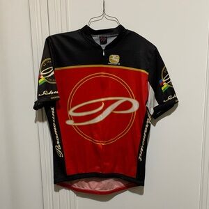 Giordana Men's Red & Black Cycling Jersey
